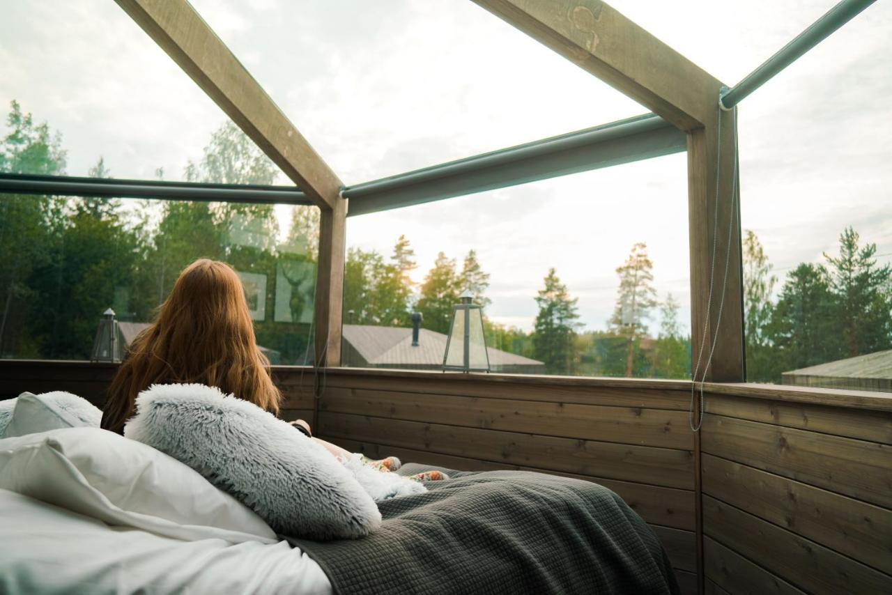 Revontuli Resort Glass Igloos Hankasalmi Εξωτερικό φωτογραφία