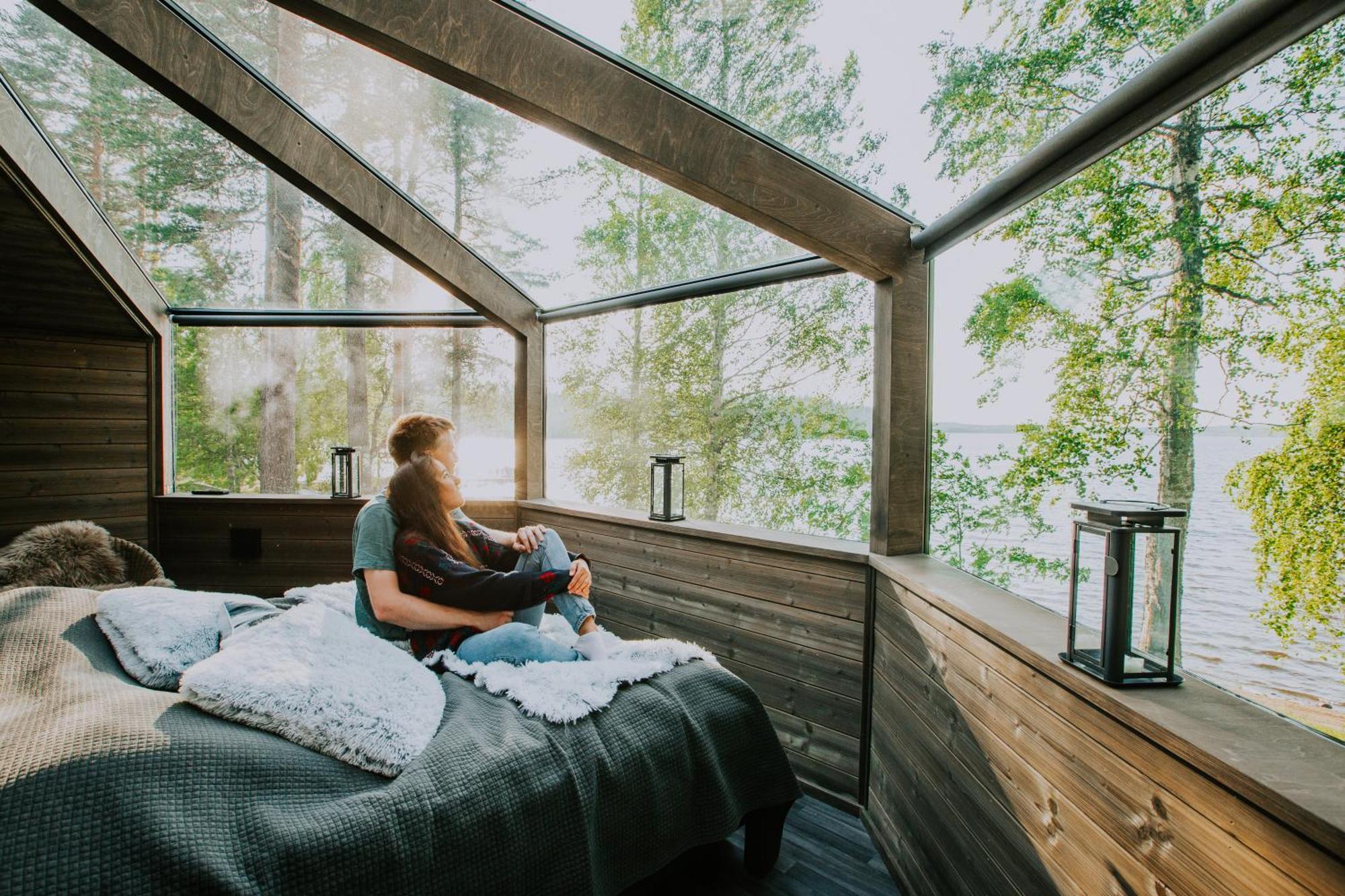 Revontuli Resort Glass Igloos Hankasalmi Εξωτερικό φωτογραφία