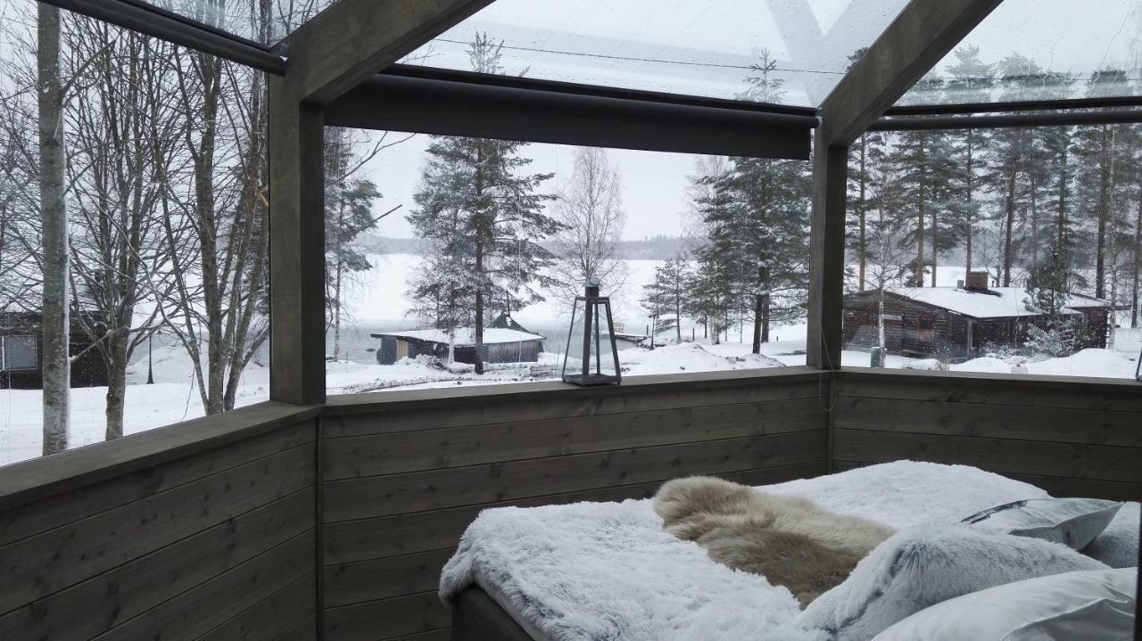 Revontuli Resort Glass Igloos Hankasalmi Εξωτερικό φωτογραφία